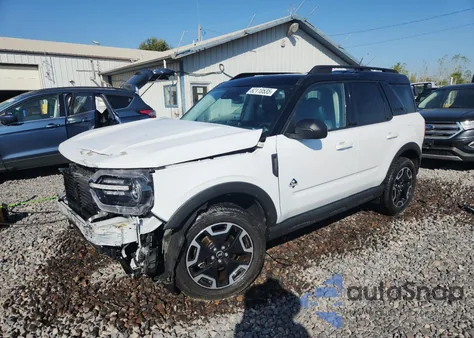 2021 Ford Bronco Sport Outer Banks из США, поврежденный, VIN 3FMCR9C66MRA92675